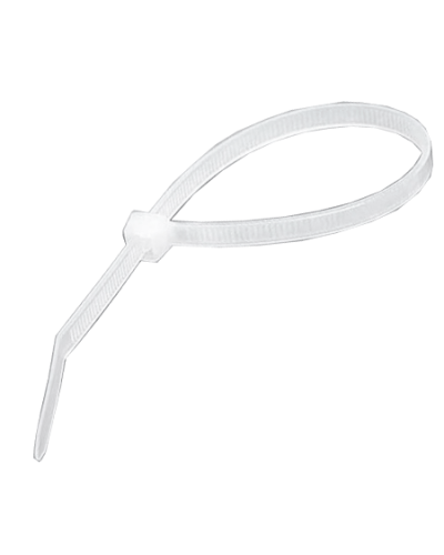 Хомут Tantos nylon 150x2,5 мм 100 шт. белый Tantos в Махачкале Стяжки-хомуты Pintop.ru