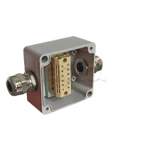 Коробка пылевлагонепроницаемая клеммная G366 А МВ К АЯКС IP66/IP65, 82x80x55 Магнито-контакт