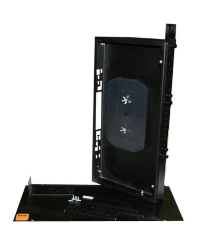 Hyperline FO-19R-3U-12xSLT-W140H42-96UN-BK Бокс оптический универсальный 19 в Махачкале Кроссы оптические Pintop.ru