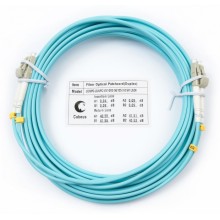 Шнур оптический duplex LC-LC 50/125 mm OM3 7м LSZH Cabeus FOP-50-LC-LC-7m
