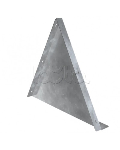 Заглушка двускатной крышки лотка осн. 200мм IEK (CKD50D-ZK-200) в Махачкале Аксессуары для лотков Pintop.ru