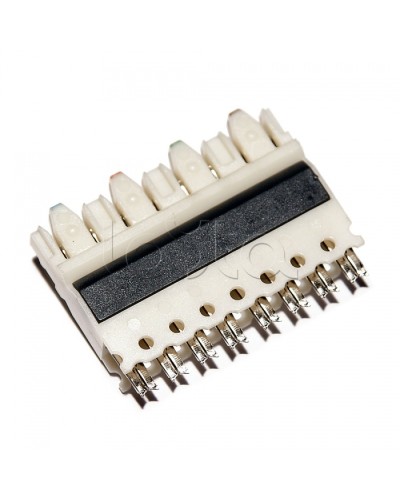 Модуль 110 типа 4-х парный Cabeus CB-4P в Махачкале Кроссовое оборудование тип 110 Pintop.ru