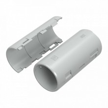 Муфта разборная d32 мм атмосферостойкая серая (5шт/210шт уп/кор) Промрукав (PR13.0432)