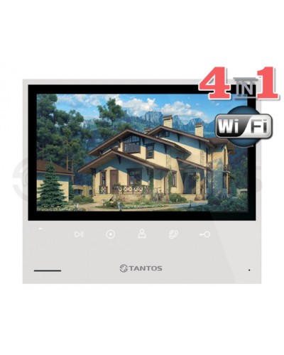 Монитор цветного видеодомофона Tantos Selina HD M Tuya в Махачкале Абонентские видеоустройства Pintop.ru