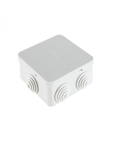 Коробка распределительная о/п, для монтажного пистолета 85х85х50, без галогена, 6 вых, IP44 (44066HF) в Махачкале Распределительные коробки Pintop.ru