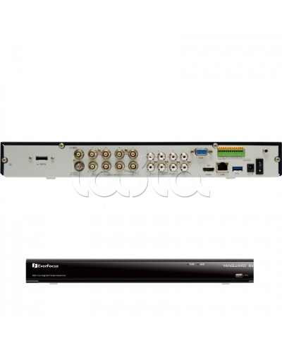 Видеорегистратор 8-канальный EverFocus VANGUARD II 8x4H в Махачкале Видеорегистраторы гибридные Pintop.ru