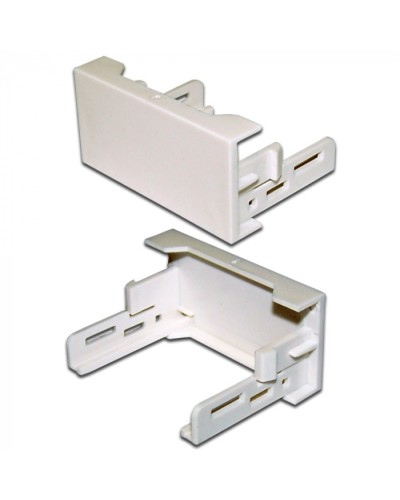 Вставка-заглушка Mosaic 22.5x45, белая LANMASTER (LAN-WA-LP-XX-WH) в Махачкале Патч-корды оптические Pintop.ru