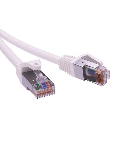Патч-корд экранированный CAT6 F/UTP 4х2, LSZH, белый, 3м DKC RN6FU4530WH в Махачкале Патчкорды (медные) Pintop.ru