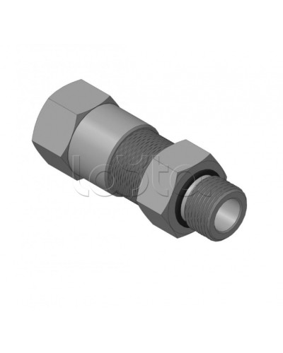 Кабельный ввод для бронированного кабеля с уплотнением внутренней оболочки кабеля резьбой G1/2, внешним диаметром кабеля D от 11 до 15 мм и проходным диаметром кабеля d= 6-10 мм Спектрон КВБ-15/10-Н-G1/2 в Махачкале Аксессуары для кабель-канала Pintop.r