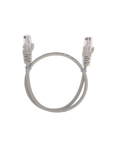 Патч-корд U/UTP, CAT 5e, RJ45-RJ45, 26AWG, LSZH, серый, 0,5м REXANT 02-0100-05 в Махачкале Патчкорды (медные) Pintop.ru