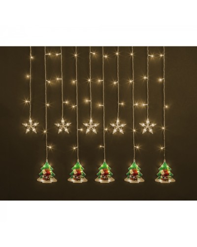 Гирлянда Navigator 95 029 NGF-D037-06 (бахрома звезды и елки RGBY 3*0.6м IP20) в Махачкале Источники света(Лампы) Pintop.ru