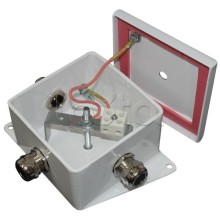 Коробка монтажная огнестойкая Гефест КМ-О (4к*6,0)-IP66 два ввода 100х100