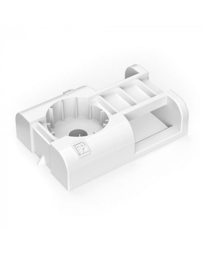Площадка под стяжку усиленная для прямого монтажа в гофроящике черная (850 шт/кор) Промрукав (PR13.0483) в Махачкале Аксессуары для кабель-канала Pintop.ru