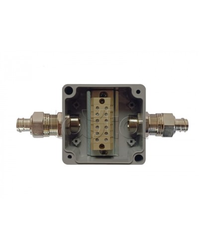 G366 А МВ (ввод провода в металлорукаве Ду15) К АЯКС IP66/IP65, 82x80x55 Магнито-контакт в Махачкале Распределительные коробки Pintop.ru