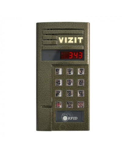 Блок вызова домофона Vizit БВД-343R в Махачкале Блоки вызова многоабонентные Pintop.ru