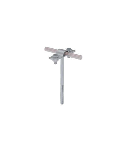 Держатель для прутка Ø 5-10 мм вкручиваемый L80 мм КМ-Профиль (DPV-L80-D5-10) в Махачкале Монтажные материалы Pintop.ru