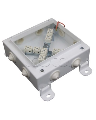 Коробка монтажная огнестойкая Гефест КМ-О (16к*6,0)-IP66 1515, 8 вводов 150х150х60 в Махачкале Распределительные коробки Pintop.ru