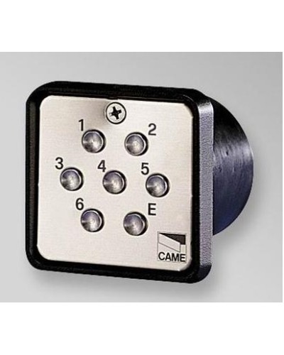 Клавиатура кодонаборная 7-кнопочная, встраиваемая Came 001S6000 в Махачкале Запчасти для шлагбаумов и автоматики Pintop.ru