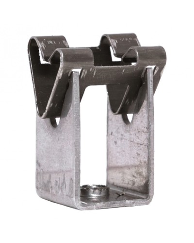 Держатель токоотвода металлический 35мм, L=20мм, Ni/Ni EKF PROxima (lp-d2115-20-ni) в Махачкале Электротехническое оборудование Pintop.ru