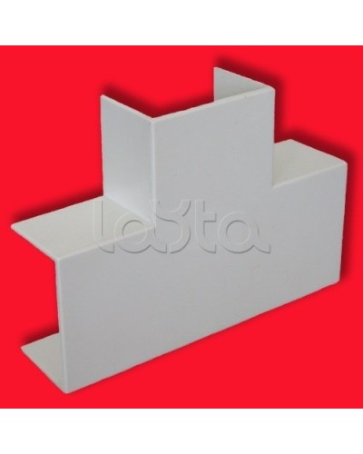 Угол Т-образный для кабель-канала МЕХ, для сечения 40x40 Экопласт 72409 в Махачкале Аксессуары для кабель-канала Pintop.ru