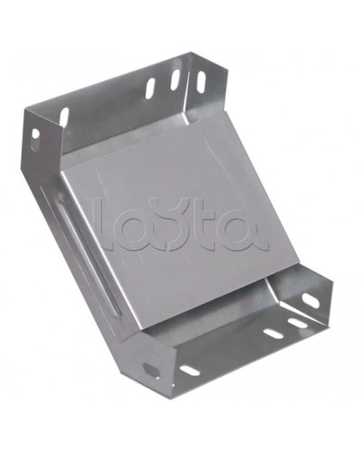 Поворот 90град вертикальный внутренний 80х400 HDZ IEK (CLP1V-080-400-M-HDZ) в Махачкале Аксессуары для лотков Pintop.ru