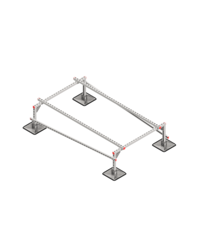 Опорная конструкция для установки оборудования TECHNORAPTOR STEELFOOT 1200х2000 тип 1 HD КМ-профиль (KM-TR-STF-SSEI-1200-2000-1 HD) в Махачкале Системы видеонаблюдения Pintop.ru