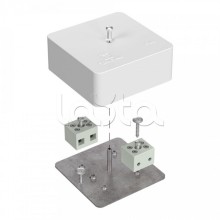 Коробка огнест для кабель-канала 40-0450-FR6.0-4 Е15-Е60 (латунь) 75х75х30 Промрукав (40-0450-FR6.0-4-Е60)