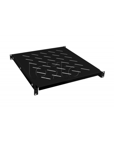 Полка регулируемая для шкафов и открытых стоек Cabeus (RA-J018-FC-700-100KG-BK) в Махачкале Полки для шкафов и стоек Pintop.ru