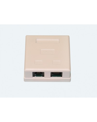 Розетка комбинированная RJ-45 + RJ-11 (25шт/уп) REXANT 03-0120 в Махачкале Розетки компьютерные и телефонные Pintop.ru