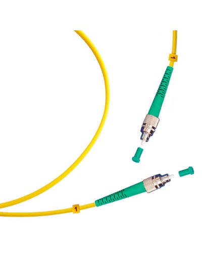 Шнур оптический simplex FC/APC-FC/APC 9/125 sm 5м LSZH Cabeus FOP(s)-9-FC/APC-FC/APC-5m в Махачкале Патч-корды оптические Pintop.ru