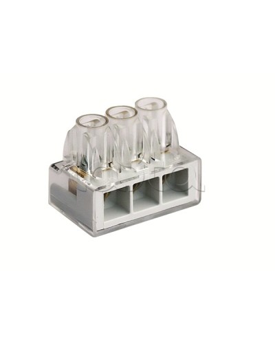 Колодка клеммная соединительная 3х6 мм. DKC B163 в Махачкале Клеммные колодки Pintop.ru