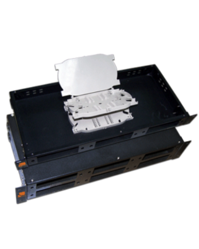 Кросс оптический 19 стоечный на 6 адаптерных панелей, 2U, с 4-мя сплайс-кассетами LANMASTER LAN-FOBM-RM-6P в Махачкале Кросс оптический Pintop.ru