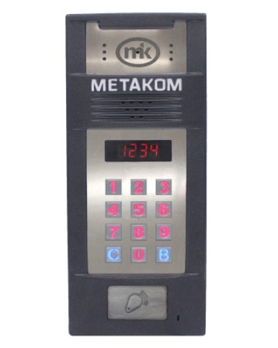 Многоабонентый антивандальный блок вызова со встроенной видеокамерой Метаком MК2018-RFiV в Махачкале Блоки вызова многоабонентные Pintop.ru