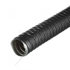 Металлорукав Р3-ЦПнг-25 с протяжкой черный (20м) IEK (CMP10-25-020)