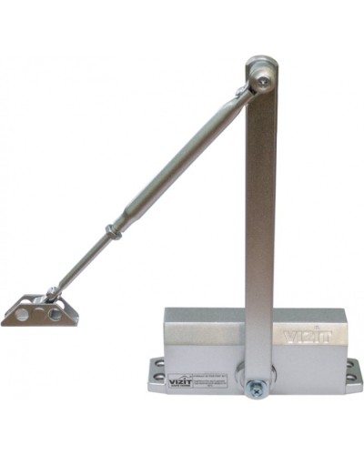 Доводчик дверной для двери весом до 120 кг Vizit DC305S ARCTIC COMPACT DOUBLE POWER в Махачкале Доводчики Pintop.ru