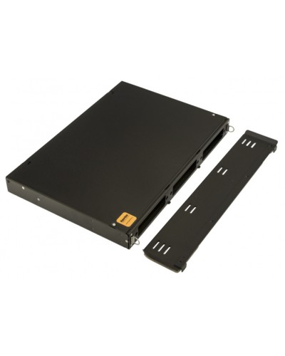 Бокс оптический 19 Hyperline FO-19V-1U-3xSLT-W130H30-24UN-BK в Махачкале Кросс оптический Pintop.ru