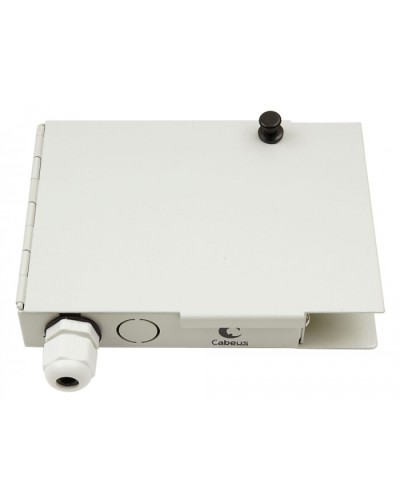 Бокс оптический настенный 19 на 4 ST/FC порта Cabeus JJT-4-ST в Махачкале Кросс оптический Pintop.ru