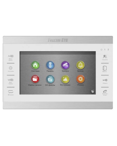 Видеодомофон Falcon Eye FE-70 ATLAS HD (White) XL в Махачкале Абонентские видеоустройства Pintop.ru