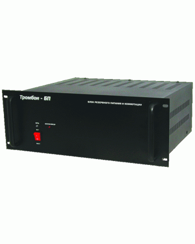 Блок резервного питания и коммутации ТРОМБОН-БП-14 в Махачкале 19 оборудование (рэковое/стоечное) Тромбон Pintop.ru