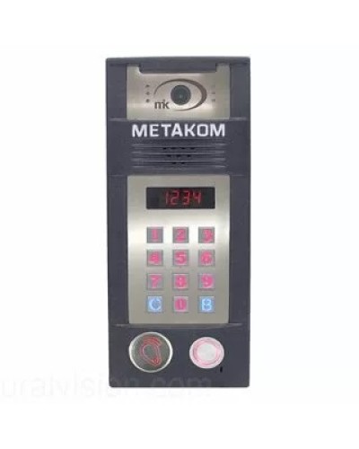 Многоабонентый антивандальный блок вызова со встроенной гибридной видеокамерой Метаком MК2018-TMRFVH в Махачкале Блоки вызова многоабонентные Pintop.ru