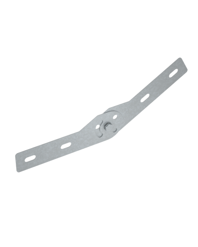 Шарнирный соединитель лестничного лотка 50 мм Быстрый монтаж HD85 КМ-профиль (LSHS1 HD85) в Махачкале Аксессуары для лотков Pintop.ru