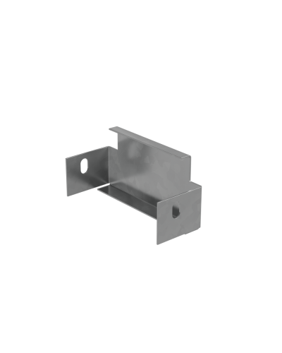 Заглушка лотка 50х200 мм ПЛЮС HD КМ-Профиль (ZUplus50-200 HD) в Махачкале Аксессуары для лотков Pintop.ru