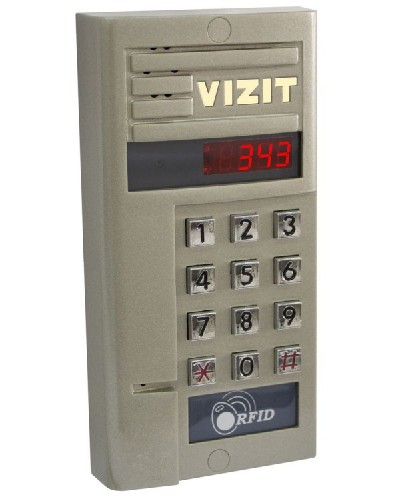 Блок вызова домофона Vizit БВД-343FCPL в Махачкале Блоки вызова многоабонентные Pintop.ru