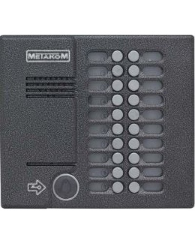 Блок вызова домофона антивандальный Метаком MK20.2-RFEVN в Махачкале Блоки вызова многоабонентные Pintop.ru