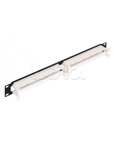 Патч-панель 1U 100 пар NIKOMAX (NMC-RB110-100) в Махачкале Кроссовое оборудование тип 110 Pintop.ru