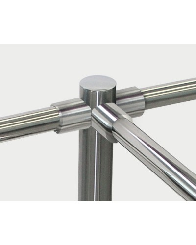 Патрубок прямой для крепления поручней PERCo-BH02 0-10 в Махачкале Ограждения Pintop.ru