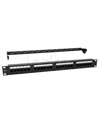 Патч-панель 19, 1U, 24xRJ45 Cabeus PL-24-Cat.6-Dual IDC в Махачкале Патч панель Pintop.ru