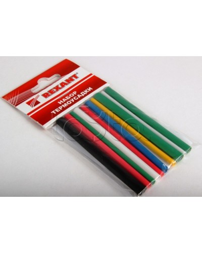 Набор термоусадочных трубок №1 (АВТО) (10шт/уп) REXANT 29-0101 в Махачкале Аксессуары для кабель-канала Pintop.ru