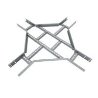Х-разветвитель лестничный 50х150х1,5 мм "Быстрый монтаж" HD85 КМ-профиль (LXDS50-150-1.5 HD85)