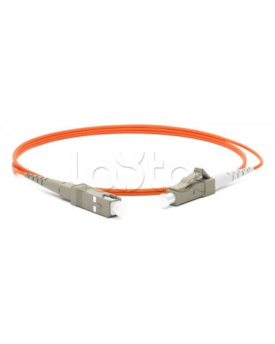 Патч-корд волоконно-оптический Hyperline FC-S2-62-LC/PR-SC/PR-H-1.5M-LSZH-OR в Махачкале Патч-корды оптические Pintop.ru